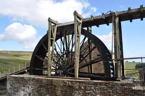 Photo of Killhope Lead Mining Museum, a visitor attraction near Wearhead in the North Pennines, County Durham, north east England.