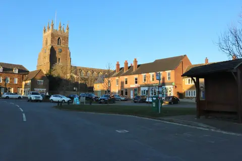 Photo of Deddington, a village in Oxfordshire, south east England.