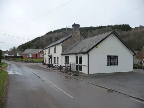 Photo of The Crown Inn (Newcastle on Clun), a pub in Shropshire, central England.