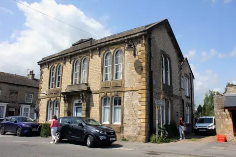 Photo of Masham, a village in North Yorkshire, northern England.
