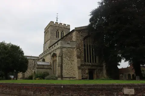 Photo of St George's Church, Toddington, a church in Bedfordshire, eastern England.
