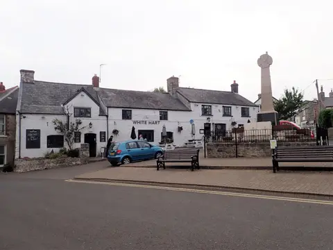 Photo of Llantwit Major, a village in the Vale of Glamorgan, south east Wales.
