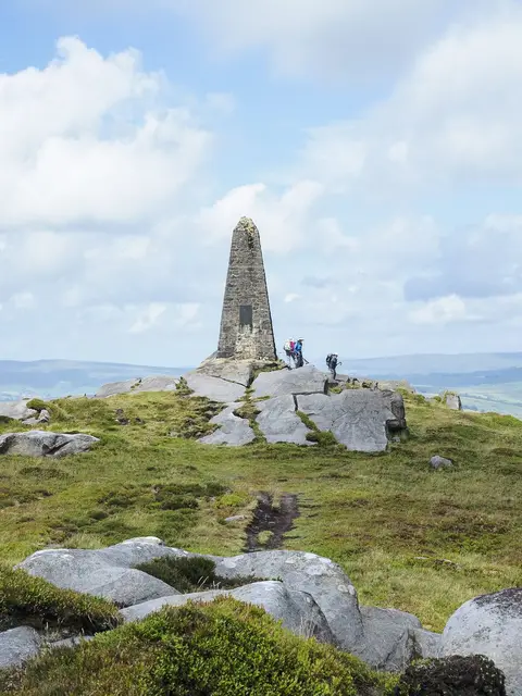 Photo: Cracoe Fell, a 508m hill near Linton (Linton) in the Yorkshire Dales, North Yorkshire, northern England.