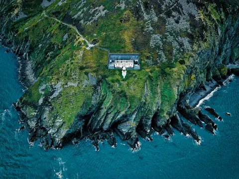 Photo of Lynmouth, a swimming spot near Lynton in Exmoor, Devon, south west England.