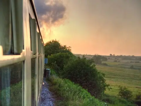 Photo of Churnet Valley Railway, a visitor attraction near Cheddleton, Staffordshire, central England.
