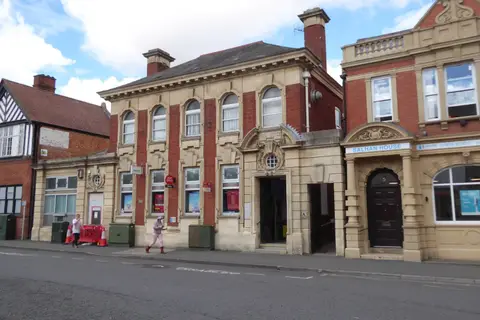 Photo of Droitwich Spa, a village in Worcestershire, central England.