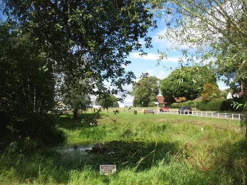 Photo of Sarratt, a village in Hertfordshire, eastern England.