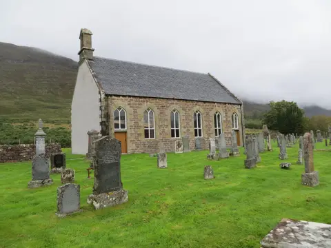 Photo of Clachan Church, Applecross, a church in Highland, the Scottish Highlands and Islands.
