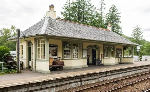 Photo of Glenfinnan Station Museum, a visitor attraction in Highland, the Scottish Highlands and Islands.