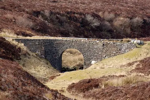 Photo of Fairy Bridge, a visitor attraction near Stein, Highland, the Scottish Highlands and Islands.