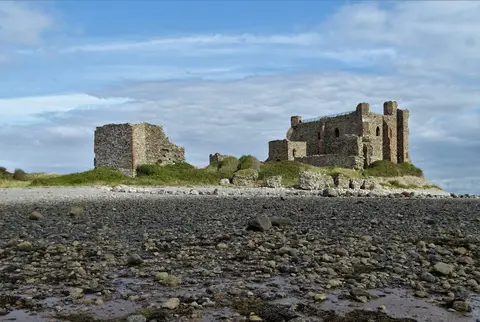 Photo of Piel Island, an island in Cumbria, north west England.