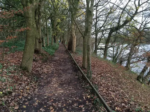 Photo of Worthington Lakes Country Park, a country park near Wigan, Greater Manchester, north west England.