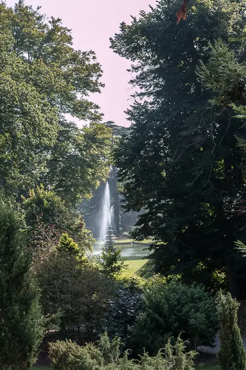 Photo of Bicton Park Botanical Gardens, a garden near East Budleigh, Devon, south west England.