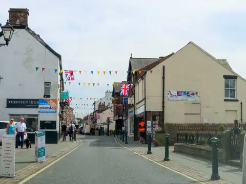Photo of Garstang, a village in Lancashire, north west England.