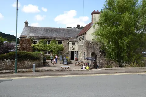 Photo of The Anchor Inn (Tintern), a pub in the Wye Valley, Monmouthshire, south east Wales.