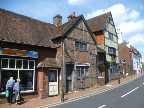 Photo of Ditchling, a village in the South Downs, East Sussex, south east England.
