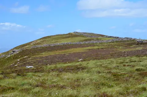 Photo: West Cairn Hill, a 562m hill near West Linton, West Lothian, central Scotland.