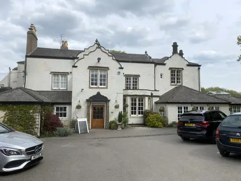 Photo of Pant-yr-Ochain, a pub near Gresford, Wrexham, north Wales.