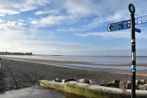 Photo of Morecambe, a village in Lancashire, north west England.
