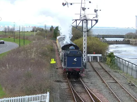 Photo of Bo'ness & Kinneil Railway, a visitor attraction in Falkirk, central Scotland.