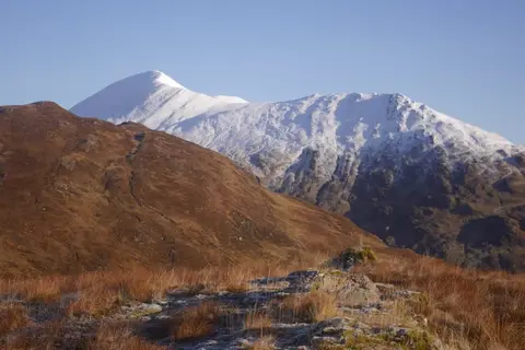 Photo: Stob Coire Easain, a 1,115m Munro near Roy Bridge in Ben Nevis and Glen Coe, Highland, the Scottish Highlands and Islands.