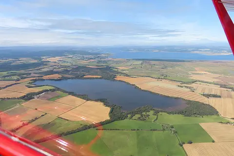 Photo of Loch Eye, a loch near Balintore, Highland, the Scottish Highlands and Islands.