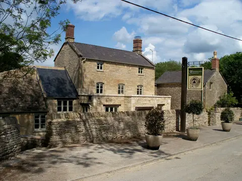 Photo of The Feathered Nest, a gastropub near Nether Westcote in the Cotswolds, Gloucestershire, south west England.