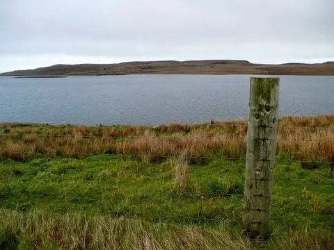 Photo of Loch Leathan, a loch near Portree, Highland, the Scottish Highlands and Islands.