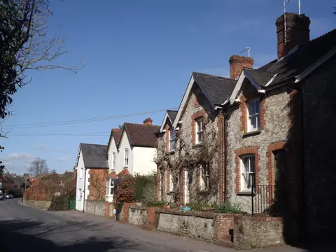 Photo of Selborne, a village in the South Downs, Hampshire, south east England.