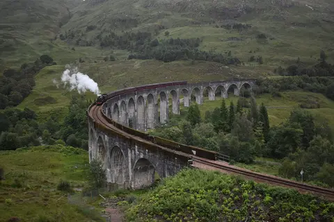 Photo of Jacobite Steam Train, a visitor attraction near Fort William, Highland, the Scottish Highlands and Islands.