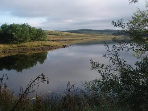 Photo of Lochinvar, a loch near New Galloway, Dumfries and Galloway, southern Scotland.