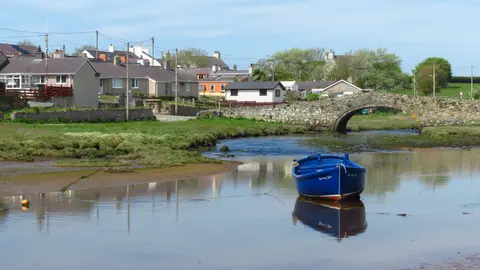 Photo of Aberffraw, a village in Anglesey, north Wales.