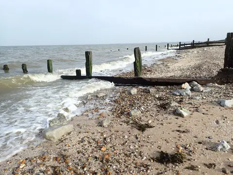 Photo of the Isle of Sheppey, an island in Kent, south east England.