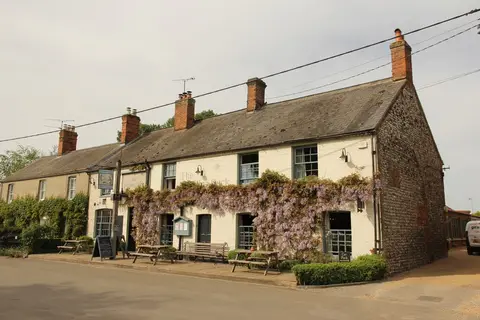 Photo of The Dabbling Duck, a pub near Great Massingham, Norfolk, eastern England.