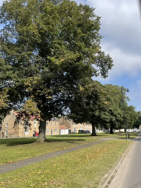 Photo of Staindrop, a village in County Durham, north east England.