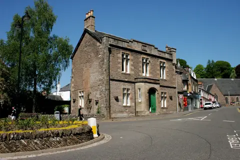 Photo of St Blane's House Garden, a garden near Dunblane, Stirling, central Scotland.