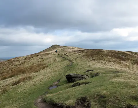 Photo: Chwarel y Fan, a 679m hill near Capel-y-ffin in Bannau Brycheiniog, Monmouthshire, south east Wales.