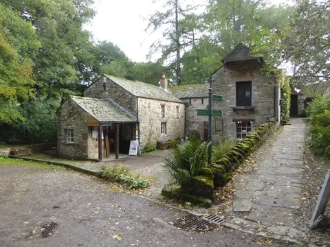 Photo of Priest's Mill, Caldbeck, a landmark in the Lake District, Cumbria, north west England.