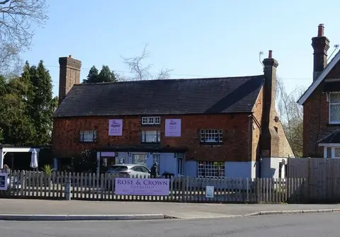 Photo of Cuckfield, a village in West Sussex, south east England.