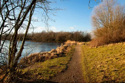Photo of Blackleach Country Park, a country park near Worsley, Greater Manchester, north west England.