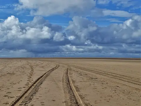 Photo of Sandscale Haws, a National Nature Reserve near Ulverston, Cumbria, north west England.