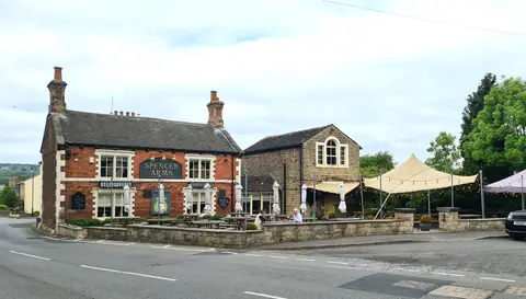 Photo of Cawthorne, a village in South Yorkshire, northern England.