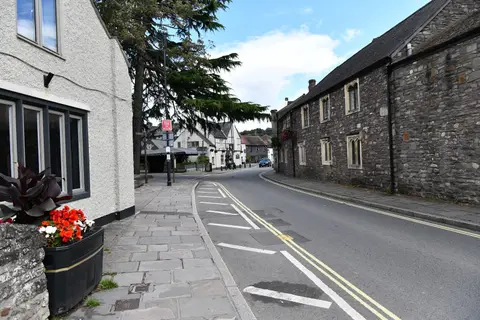 Photo of Caerleon, a village in Newport, south east Wales.