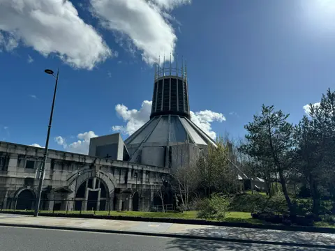 Photo of Liverpool Metropolitan Cathedral, a cathedral in Merseyside, north west England.