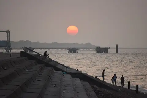 Photo of Sheerness, a swimming spot near Southend-on-Sea, Kent, south east England.