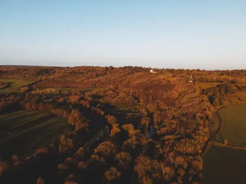 Photo along the North Downs Way, a 153-mile National Trail running from Farnham to Dover, south east England.
