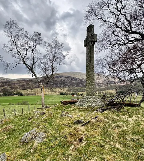 Photo along the Cateran Trail, a long-distance trail in Scotland.