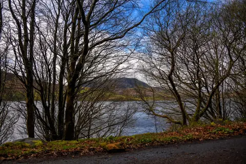 Photo of Llyn Celyn, a lake near Bala in Eryri, Gwynedd, north Wales.