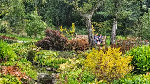 Photo of RHS Garden Bridgewater, a garden near Worsley, Greater Manchester, north west England.