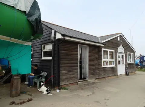 Photo of The Company Shed, a visitor attraction near West Mersea, Essex, eastern England.